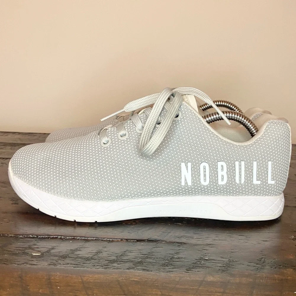 NOBULL SF Trainers Shoes Grey Athletic Sneakers Women’s 8.5 Men’s Size 7